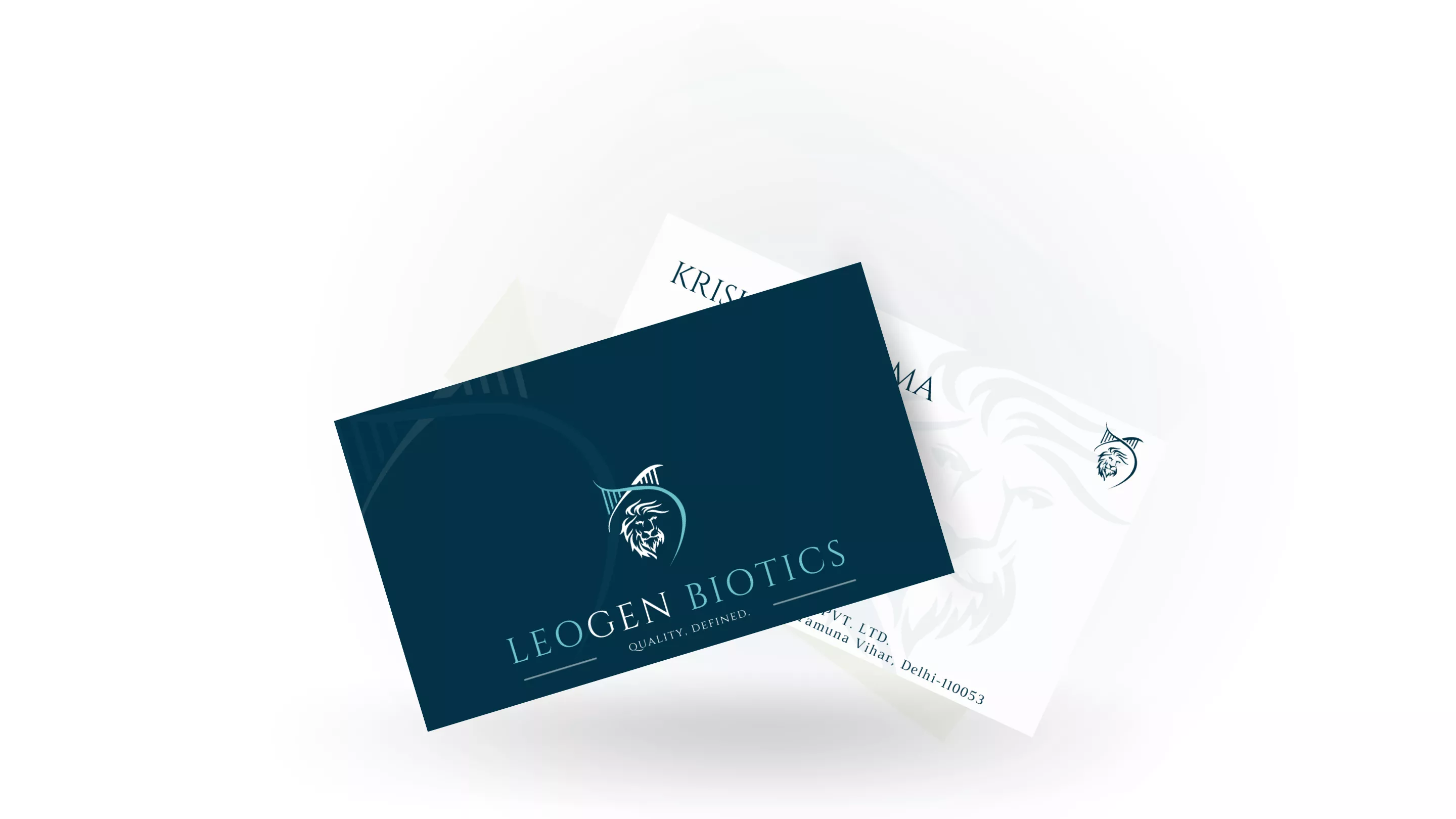 BrandKob Project - Leogen Biotics Business Card