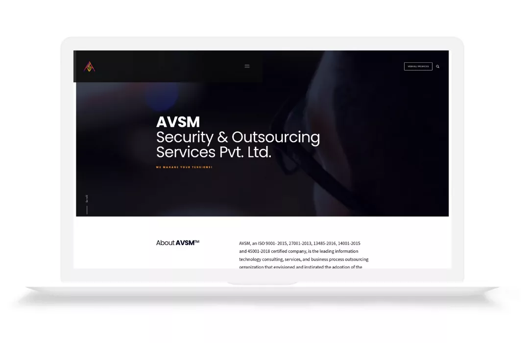 BrandKob Project - AVSM Homepage Hero