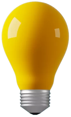 Pastel Bulb Yellow