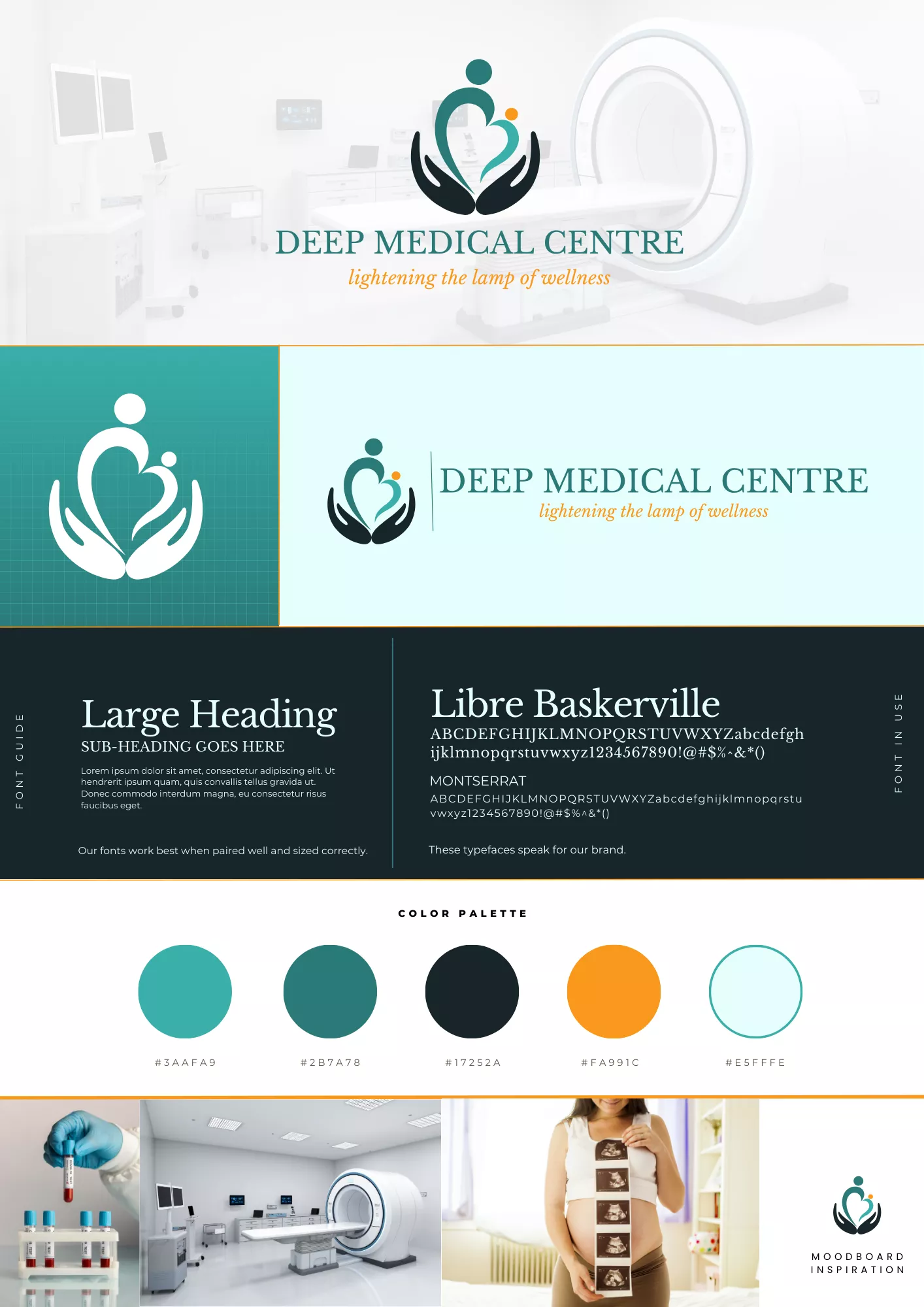 Visual Brand Identity Design of a Diagnostic Centre - Deep Medical Centre - BrandKob Portfolio Image